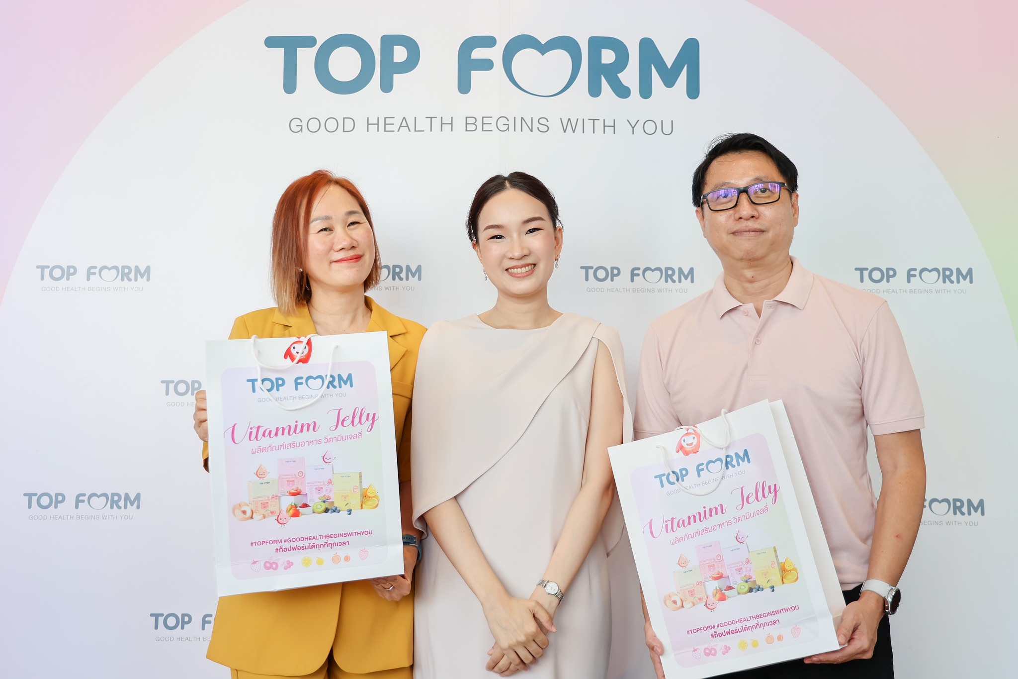 TOP FORM วิตามินเจลลี่ตามกรุ๊ปเลือด แบรนด์แรกของเมืองไทย จัดงาน เอ็กซ์คลูซีฟ ทอล์ค “To Meet You, My Special One”